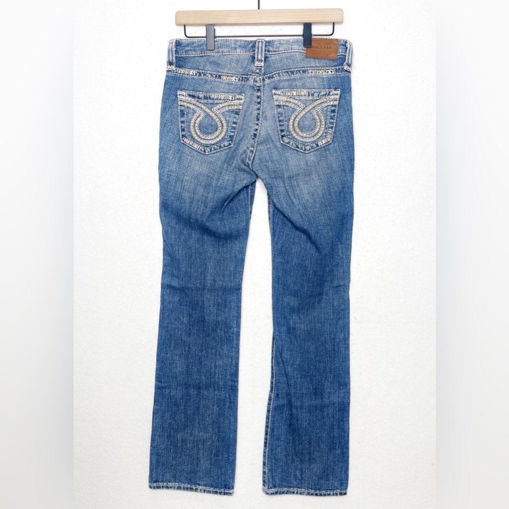 Big Star Maddie Boot Denim Distressed Jeans Size 27 - Picture 2 of 7